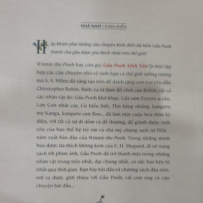 Gấu Pooh Xinh Xắn (Tái Bản)