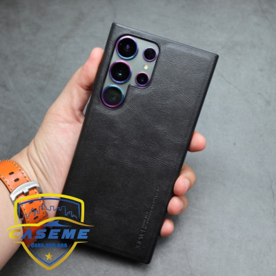 Ốp lưng da dành cho Samsung S25/S25 Plus/S25 Ultra X-Level cao cấp - Hàng Nhập Khẩu