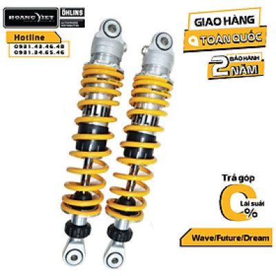 Phuộc Ohlins chính hãng HO 110019 dành cho xe Wave 110/Alpha/RSX (Không bình dầu)