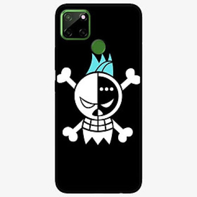 Ốp lưng dành cho Realme C12 mẫu Đầu Lâu Tóc Xanh