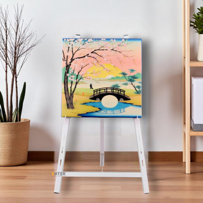 Khung vẽ - giá đỡ tranh Enter GV040 40cm đen / trắng / vàng