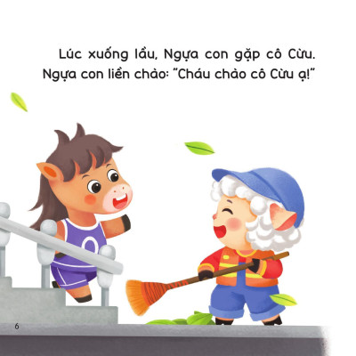 Sách - Bé Lớn Lên Cùng Những Câu Chuyện Nhỏ - Bé Học Lễ Phép