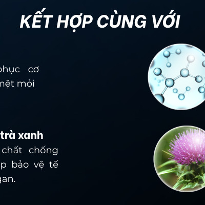 Nước giải rượu, mát gan JOWOW (Hộp 6 chai x 100ml)