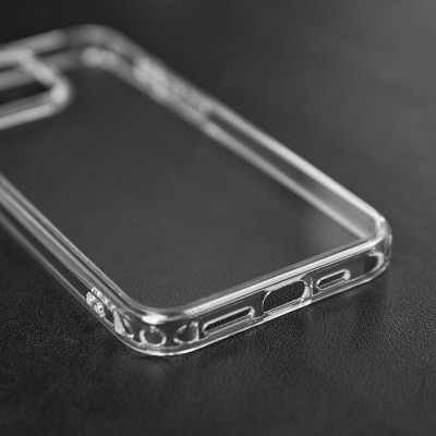 Ốp Lưng Trong Suốt IPHONE 15 Pro/ 15 Pro Max WIWU TPP-109 Chống Sốc 4 Góc, Mặt Lưng Chống Ố Vàng, Hạn Chế Bám Vân Tay - Hàng Chính Hãng