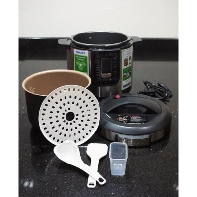 Nồi áp suất điện tử Philips HD2237 6L - 1300W | Hàng Chính Hãng