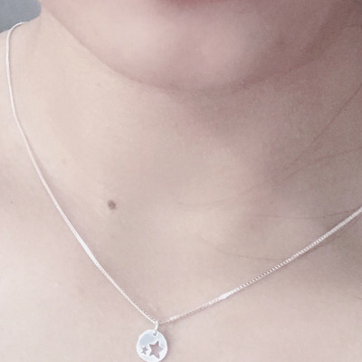 Dây chuyền bạc mặt ngôi sao - Ngọc Quý Gemstones