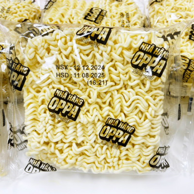 Tên sản phẩm Lốc 14 gói mì không gói gia vị nhà hàng OPPA Otoki (75gx14)