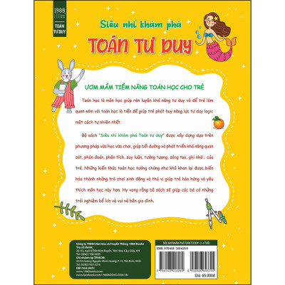 Combo 3 Cuốn: Siêu Nhí Khám Phá Toán Tư Duy