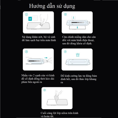 Miếng dán Kính cường lực bảo vệ màn hình tự dán cho iPhone 16 Pro Max, iPhone 16 Pro chính hãng Nillkin Amazing CP+ Pro - Hàng nhập khẩu