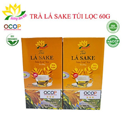 Trà Lá Sake túi lọc (60g) - Hương Sen Việt