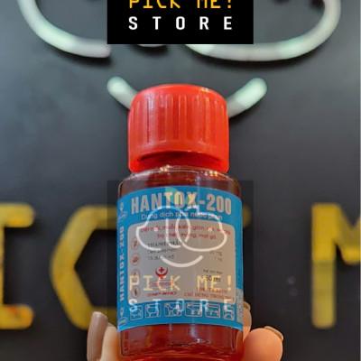Hantox 200 - Dung Dịch Pha Nước Diệt Ve Rận, Bọ Chét, Ruồi, Muỗi, Kiến, Gián