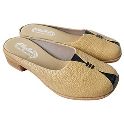 Dép Sục Nữ Da Bò Thật BIGGBEN Cao Cấp SBN59