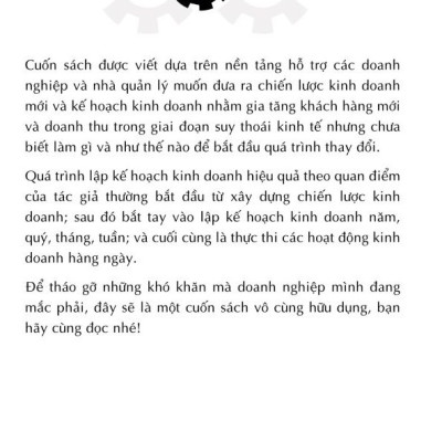 Mô Hình Xây Dựng Chiến Lược Và Kế Hoạch Kinh Doanh Dành Cho Doanh Nghiệp Vừa Và Nhỏ