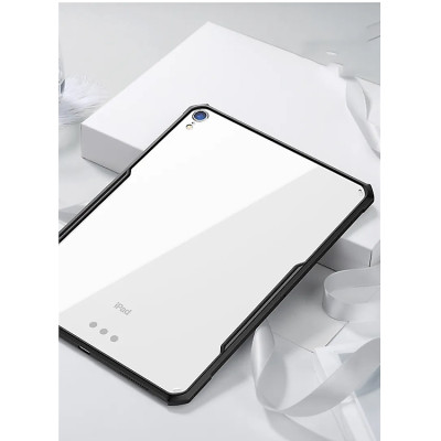 Ốp lưng dành cho iPad Pro 11 2018, Mặt lưng trong suốt, Viền TPU chống sốc - Hàng nhập khẩu 