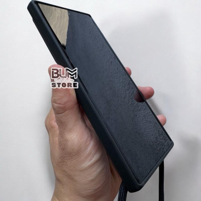 Ốp Lưng Cho Samsung Galaxy S25 Ultra / S24 Ultra / S23 Ultra / S22 Ultra  4 In 1 Có Ngăn Để Thẻ , Kèm Dây Đeo Dài