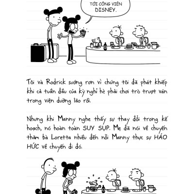 [Bộ 5 tập 6-10] Nhật Ký Chú Bé Nhút Nhát bản Tiếng Việt - Diary Of A Wimpy Kid, Truyện tranh thiếu nhi bán chạy trên toàn thế giới