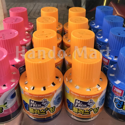 Cốc thả bồn cầu tẩy xanh toilet Mr.Fresh 180g hương Táo Quế