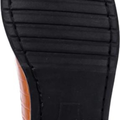 Giày Tây Nam Vân Cá Sấu Huy Hoàng HT7130 - Vàng