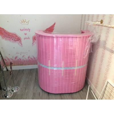 Quầy thu ngân ngang 80cm mẫu sọc dọc đủ màu