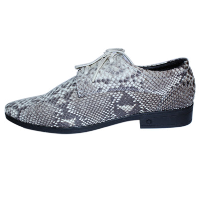  Giày nam da trăn Huy Hoàng màu da nguyên thủy, đen HJ7303-07-09-10 