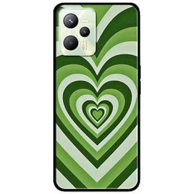 Ốp lưng dành cho Realme C35 - Realme Narzo 50A Prime mẫu Tim Xanh Ảo