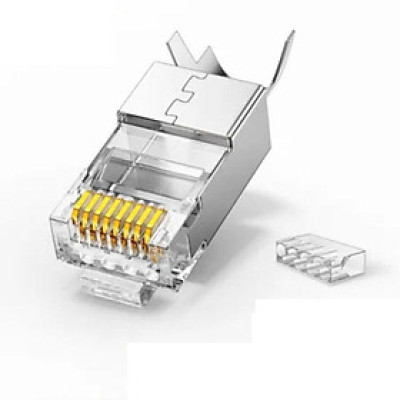 Ugreen UG50635NW193TK 100Pcs Cat7 Rj45 8P - 8C Đầu bấm mạng - HÀNG CHÍNH HÃNG