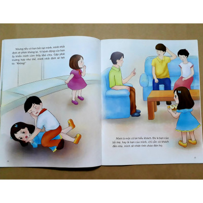 Combo 4 cuốn sách giúp các bé cư xử đúng mực, thông minh trong mọi tình huống: Giáo dục giới tính và nhân cách dành cho bé gái