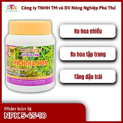 Phân Bón Lá Cao Cấp Đầu Trâu MK 5-45-10 (Cây Ăn Trái) 400g