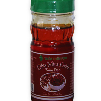 Lốc 6 Chai Dầu Màu Điều Đậm Đặc 100ml Thiên Thiên Food Tạo Màu Đẹp Khi Nấu Bún Bò Huế, Bún Riêu, Cari,...