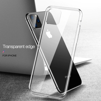 (Mua 1 tặng 1) Ốp lưng dẻo silicon cho iPhone 11 (6.1 inch) hiệu Ultra Thin (siêu mỏng 0.6mm, chống trầy, chống bụi) - Hàng nhập khẩu