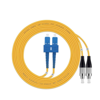 Ugreen UG80219NW220TK 10M LC-FC Màu vàng Cáp nhảy quang Single mode Duplex Fiber - HÀNG CHÍNH HÃNG