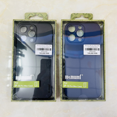 Ốp lưng cho iPhone 15 Pro Max Memumi siêu mỏng 0.3mm -hàng chính hãng