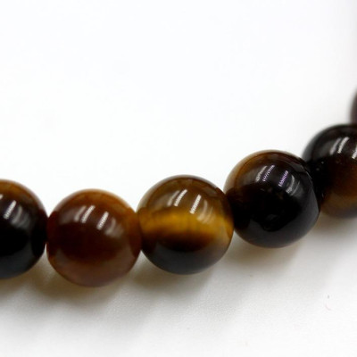 Vòng Tay Đá Mắt Hổ Vàng 6MM