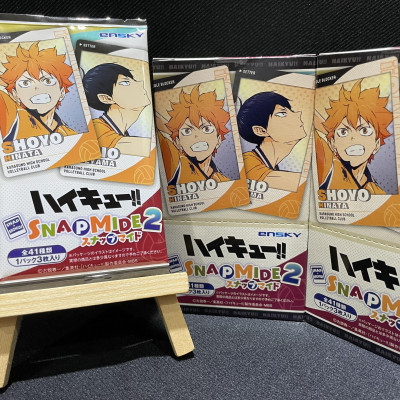 Bộ Thẻ Sưu Tập Nhân Vật Haikyu - Thẻ Snapmide Vol.2 - Ensky HK-SC02 (3 Cards Ngẫu Nhiên/Túi)