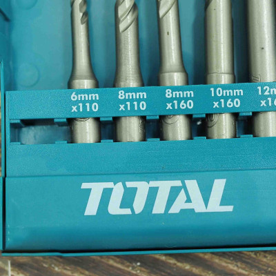 BỘ MŨI KHOAN BÊ TÔNG ĐẦU GÀI SDS 5 CHI TIẾT TOTAL TAC190501