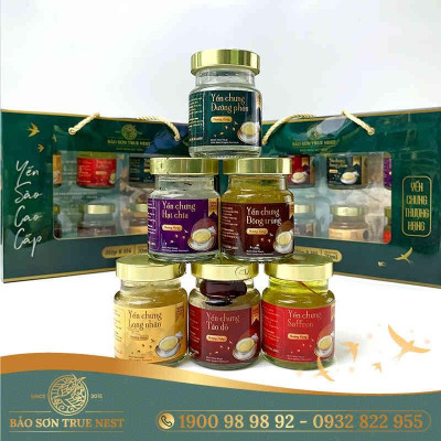 Yến Chưng Saffron (Hũ 70ml) - BẢO SƠN TRUE NEST