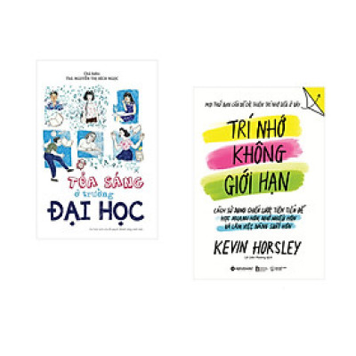 Combo 2 cuốn sách: Tỏa Sáng Ở Trường Đại Học  + Trí Nhớ Không Giới Hạn