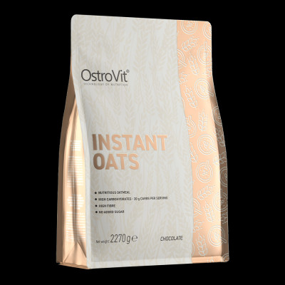 [Dạng Bột] Yến Mạch Uống Liền OstroVit Instant Oat Flakes, 2.27KG | 45 Liều dùng