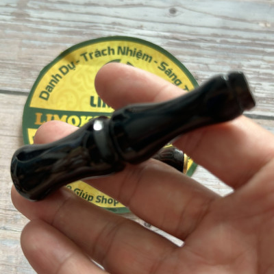 Tẩu Đầu Lọc Bằng Sừng Trâu Đen