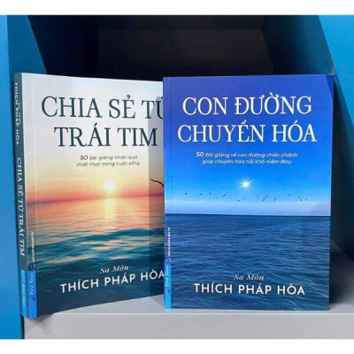 Combo Sách Con Đường Chuyển Hoá + Chia Sẻ Từ Trái Tim (Bộ 2 Cuốn) - Bìa mềm - First News