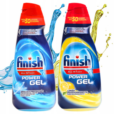 Gel rửa bát Finish Power All in One 1 Lít - ĐỨC CHÍNH HÃNG