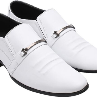 Giày Tây Nam Huy Hoàng HT7135 - Trắng