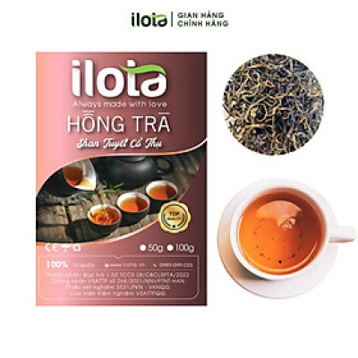 Hồng Trà Shan Tuyết Cổ Thụ thượng hạng loại 1 Tây Côn Lĩnh - Hà Giang gói 50gr