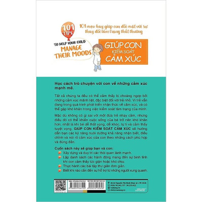 Tủ Sách 101 Tips Giúp Con Phát Triển - Giúp Con Kiểm Soát Cảm Xúc