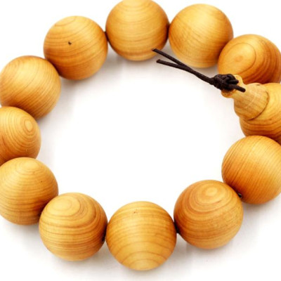 Hạt chuỗi đeo tay gỗ ngọc am 20 ly