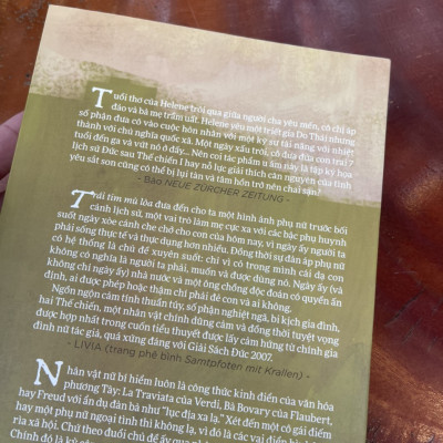 TRÁI TIM MÙ LÒA – Julia Franck -