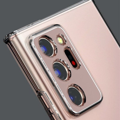 Ốp Lưng Silicon TPU trong suốt GOR cho Samsung Galaxy Note 20 / Note 20 Ultra - Hàng Nhập Khẩu