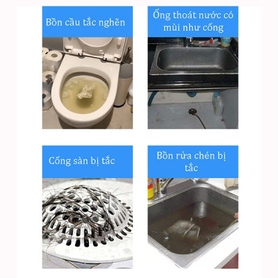 Bột thông cống 100g xuất khẩu Hando