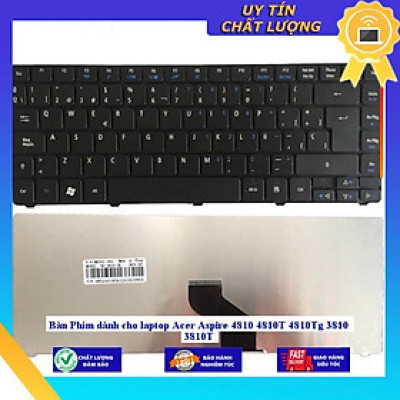 Bàn Phím dùng cho laptop Acer Aspire 4810 4810T 4810Tg 3810 3810T - Hàng Nhập Khẩu New Seal