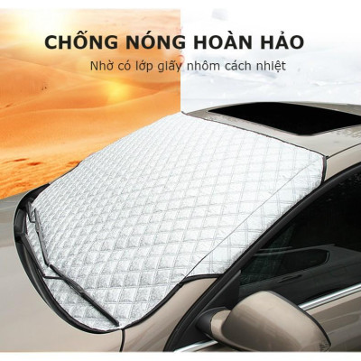 Tấm che chắn nắng kính lái ô tô Honda HRV CAO CẤP 3 Lớp Chắn Nắng Cản Nhiệt | OTOALO